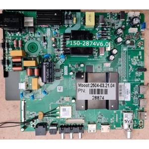 POLAROID PL65UHDOS MAIN BOARD P150-2874V6.0  28874